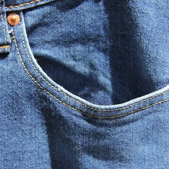 Levi's 511 Tall and Slim Fit Men's Dark Wash Jeans W36 x L36 - Picture 7 of 10